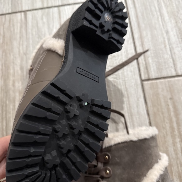 Tory Burch Cooper Shearling Suede Boots Women’s 7M - Picture 5 of 6